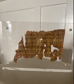 Heavenly Victory Over the Dragon! Book of Revelation | Papyrus 115 Replica