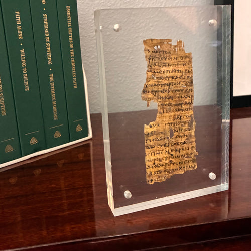 Faith Demonstrated by Works | Papyrus 20 Replica | James 2–3 | P.Oxy. IX 1171