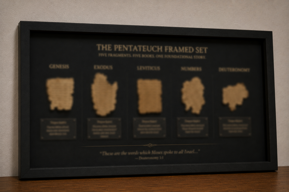 The Pentateuch Framed Set