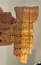 The Oldest Words of Jesus Ever Found — Papyrus 52 Replica | 125 AD