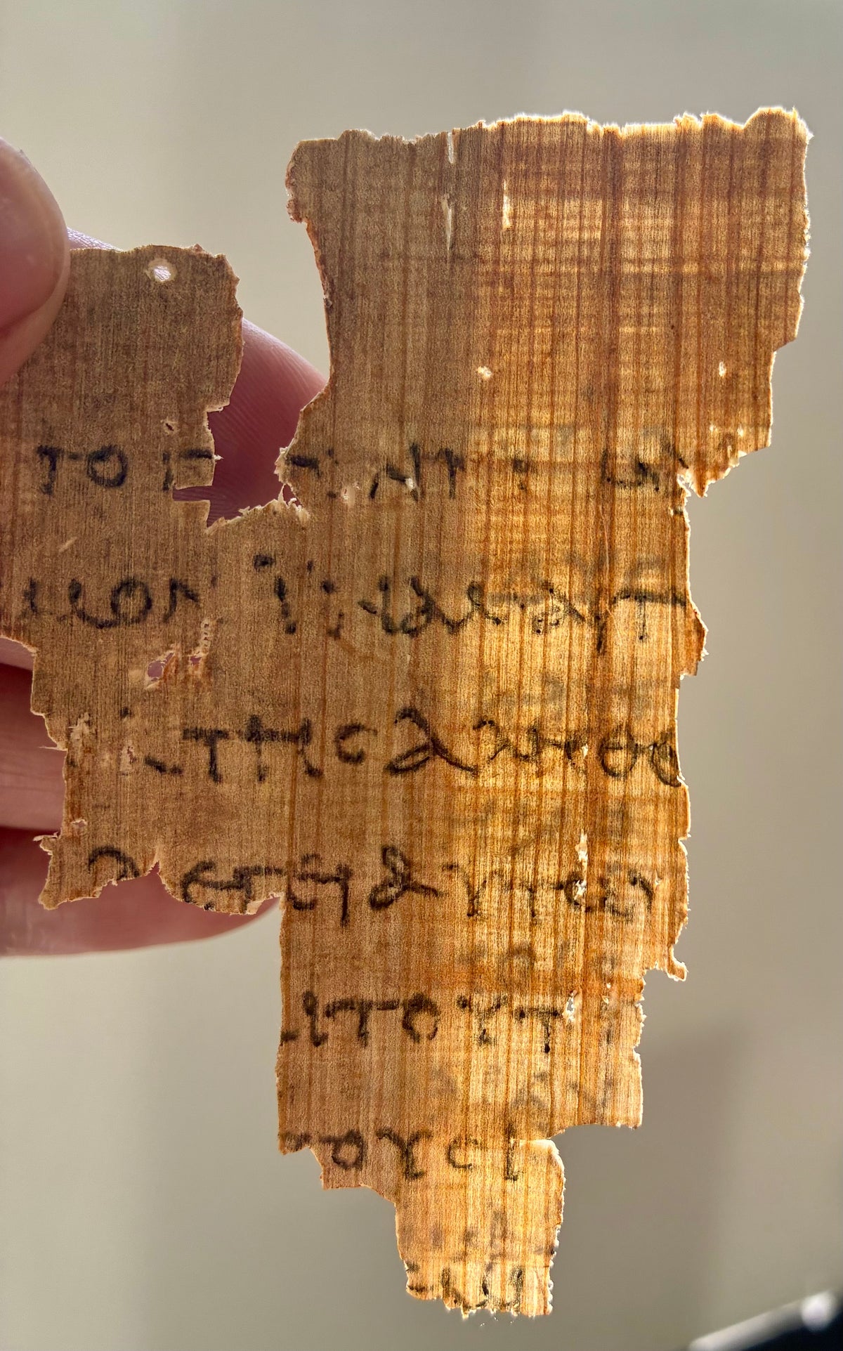 The Oldest Words of Jesus Ever Found — Papyrus 52 Replica | 125 AD