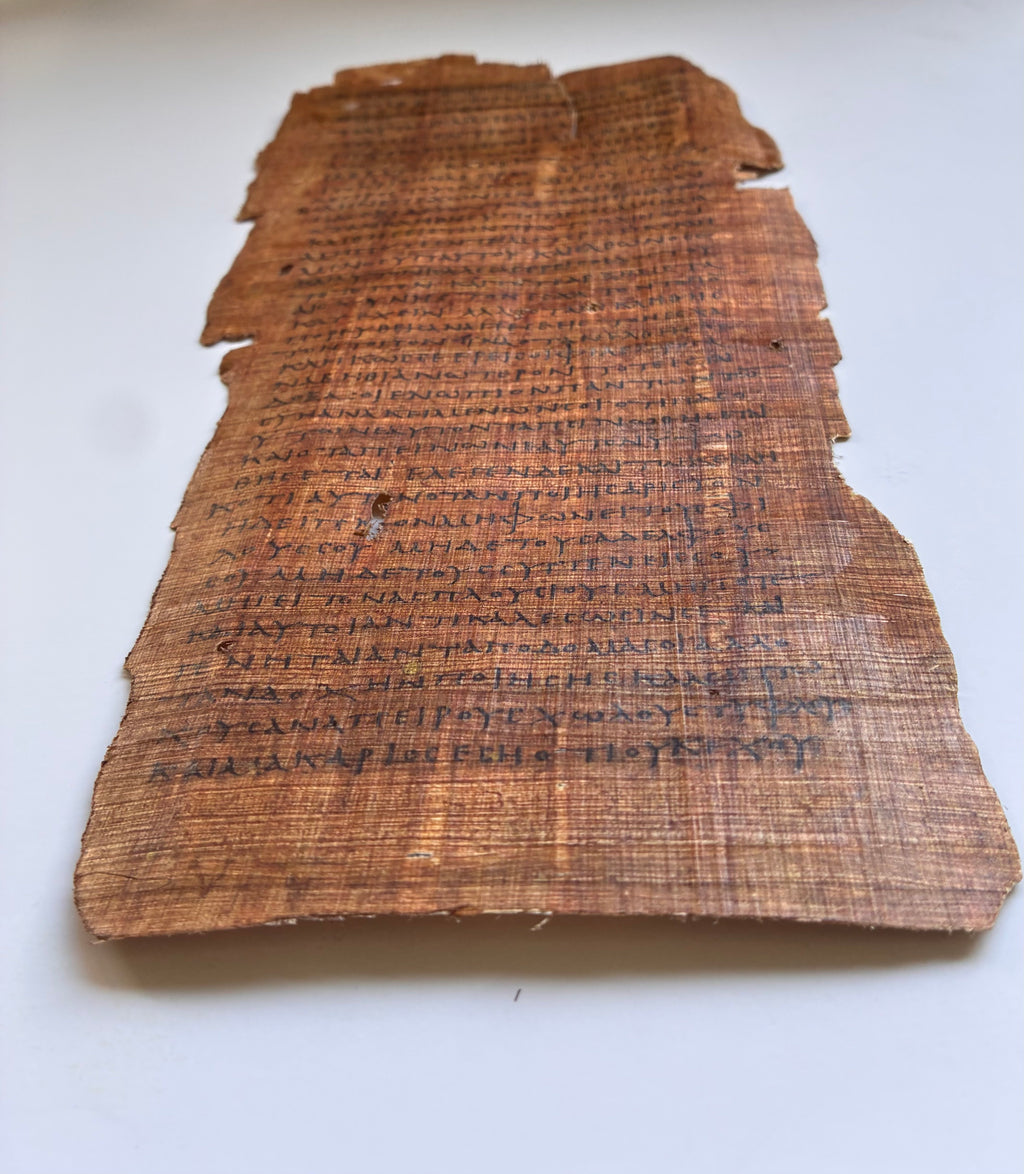 Jesus Heals on the Sabbath | Papyrus 75 Replica | Early 3rd Century