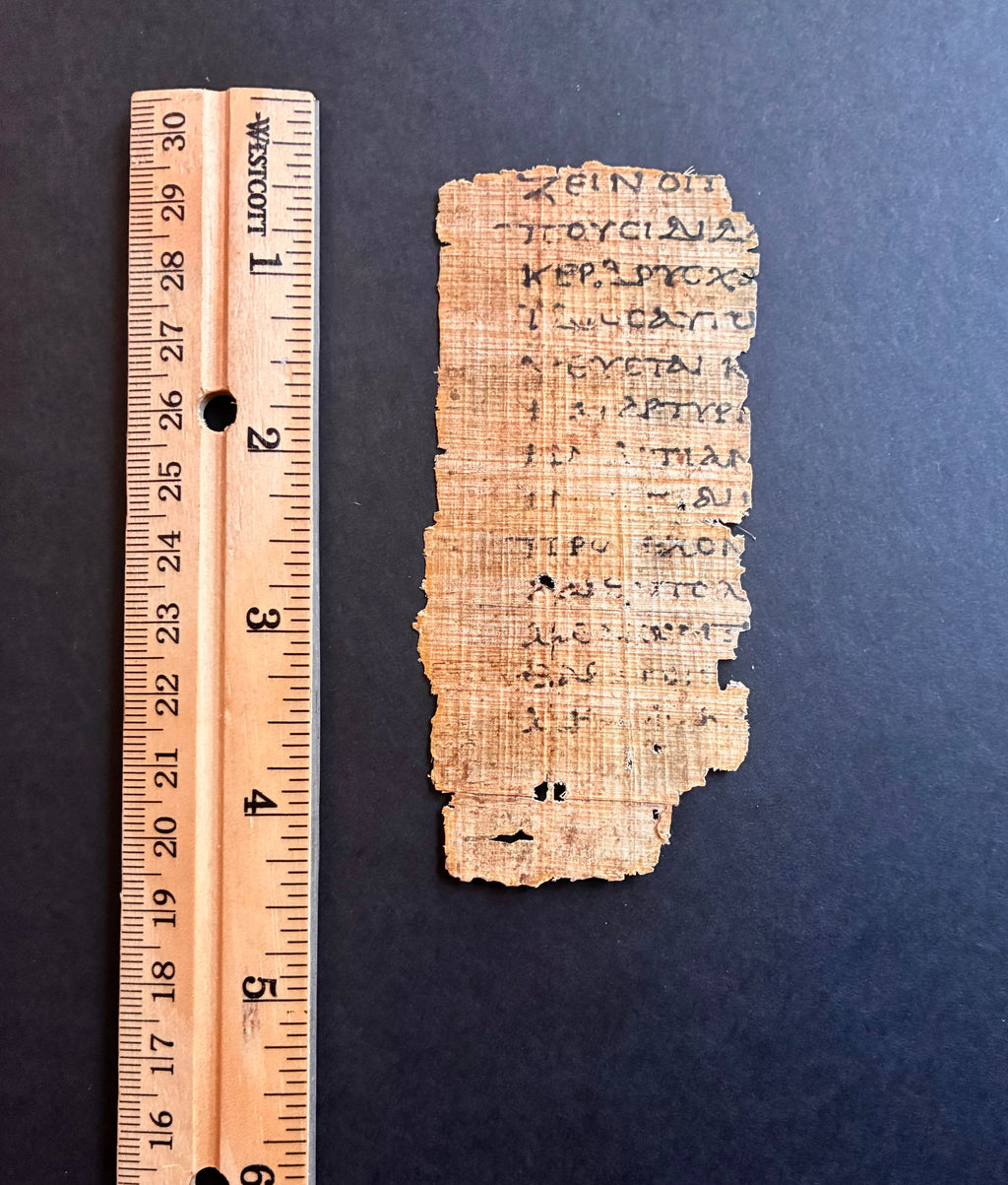 Sound in the Faith | Papyrus 32 Replica | Titus 1:11–15 & 2:3–8 | 𝔓32