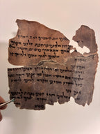 Genesis 1 Dead Sea Scroll Replica on Real Goat Vellum | "In the Beginning God Created..."