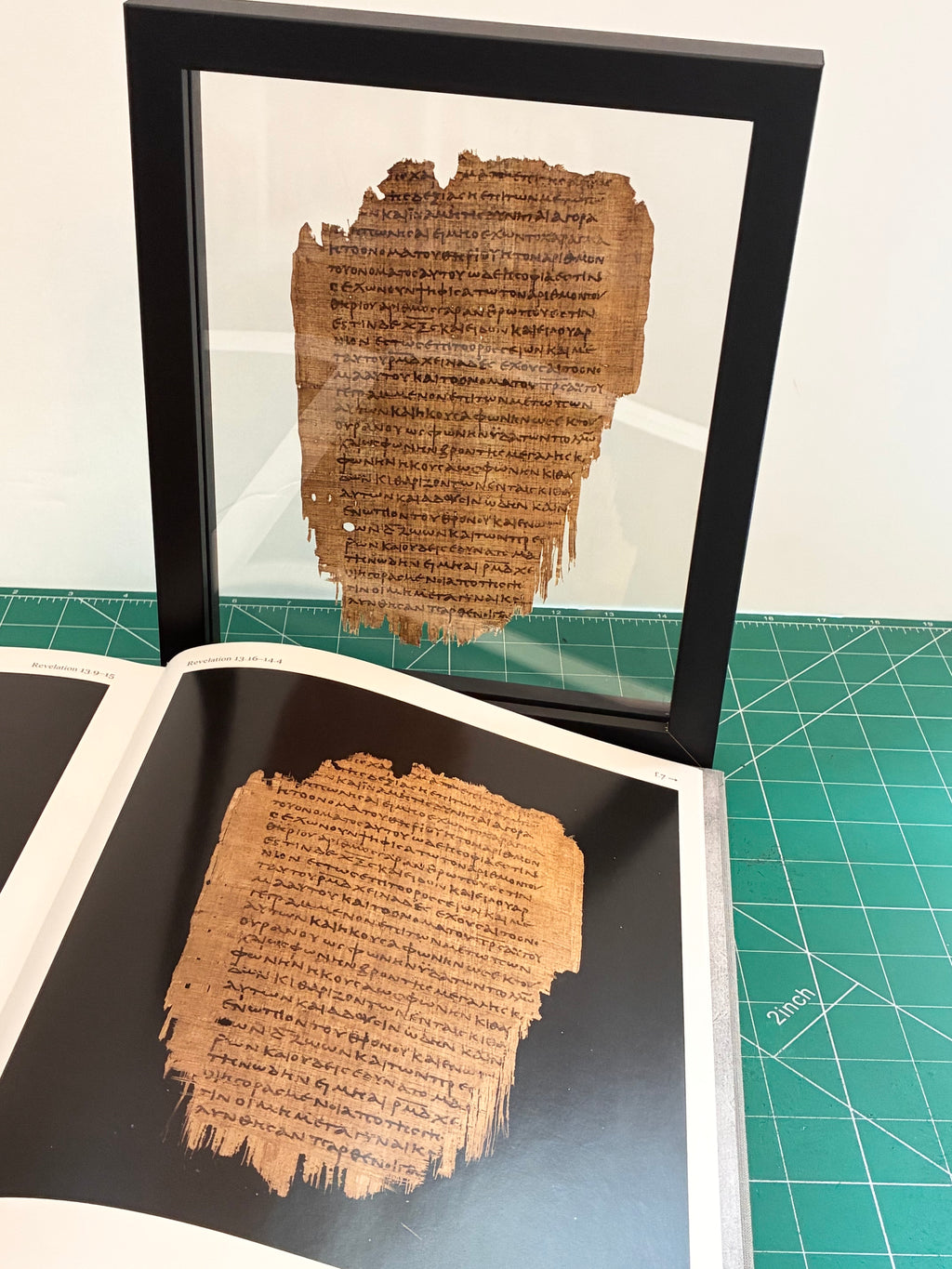 The Number of the Beast | Papyrus 47 Replica | Book of Revelation | 3rd Century
