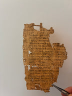 Papyrus 18 Old & New testament Manuscript Typology | Replica of Exodus & Revelation on Single Leaf