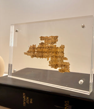 The Divine Name (IAO) | LXX 4Q120 | Dead Sea Scrolls Papyrus Replica