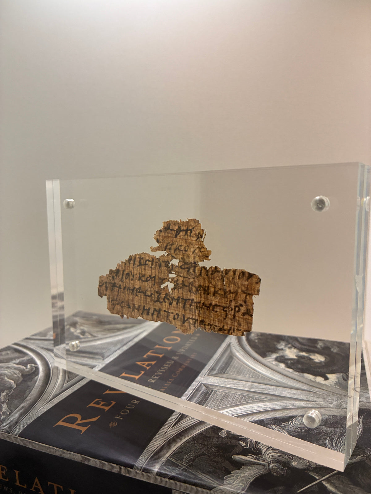 The Black Horse | Revelation 6:5 |  Papyrus 24 Master-crafted Replica