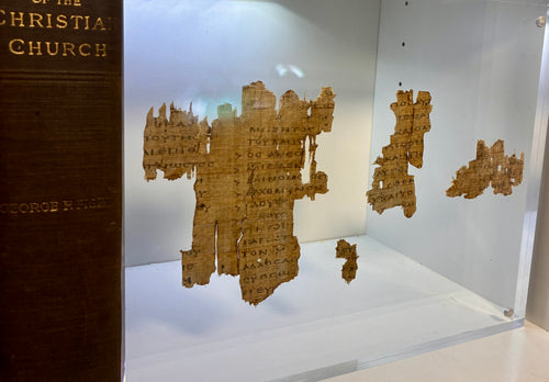 Irenaeus Papyrus Replica | P.Oxy. 405 | Baptism of Jesus | Matt. 3:16–17 | Early Church Father