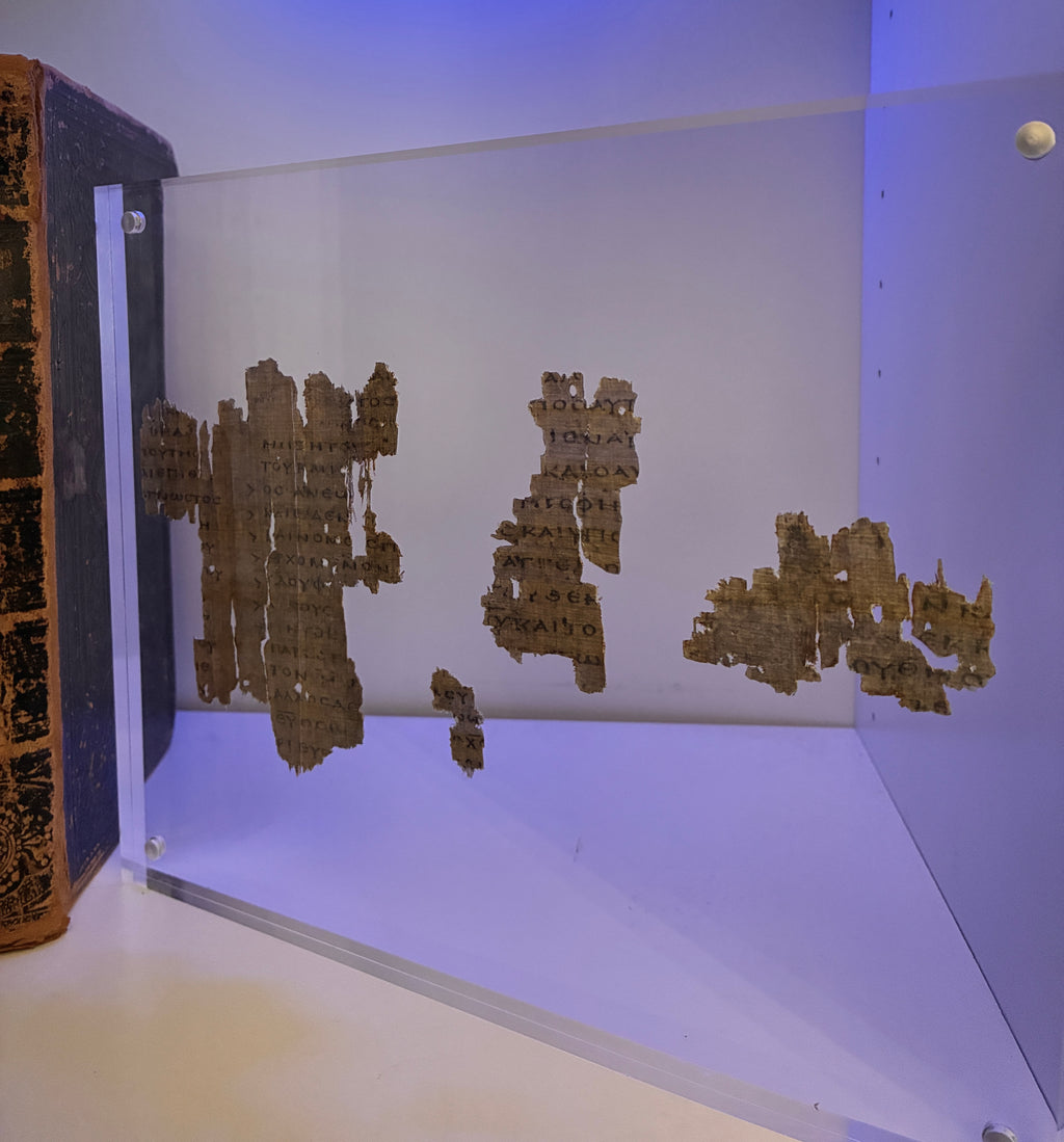 Irenaeus Papyrus Replica | P.Oxy. 405 | Baptism of Jesus | Matt. 3:16–17 | Early Church Father