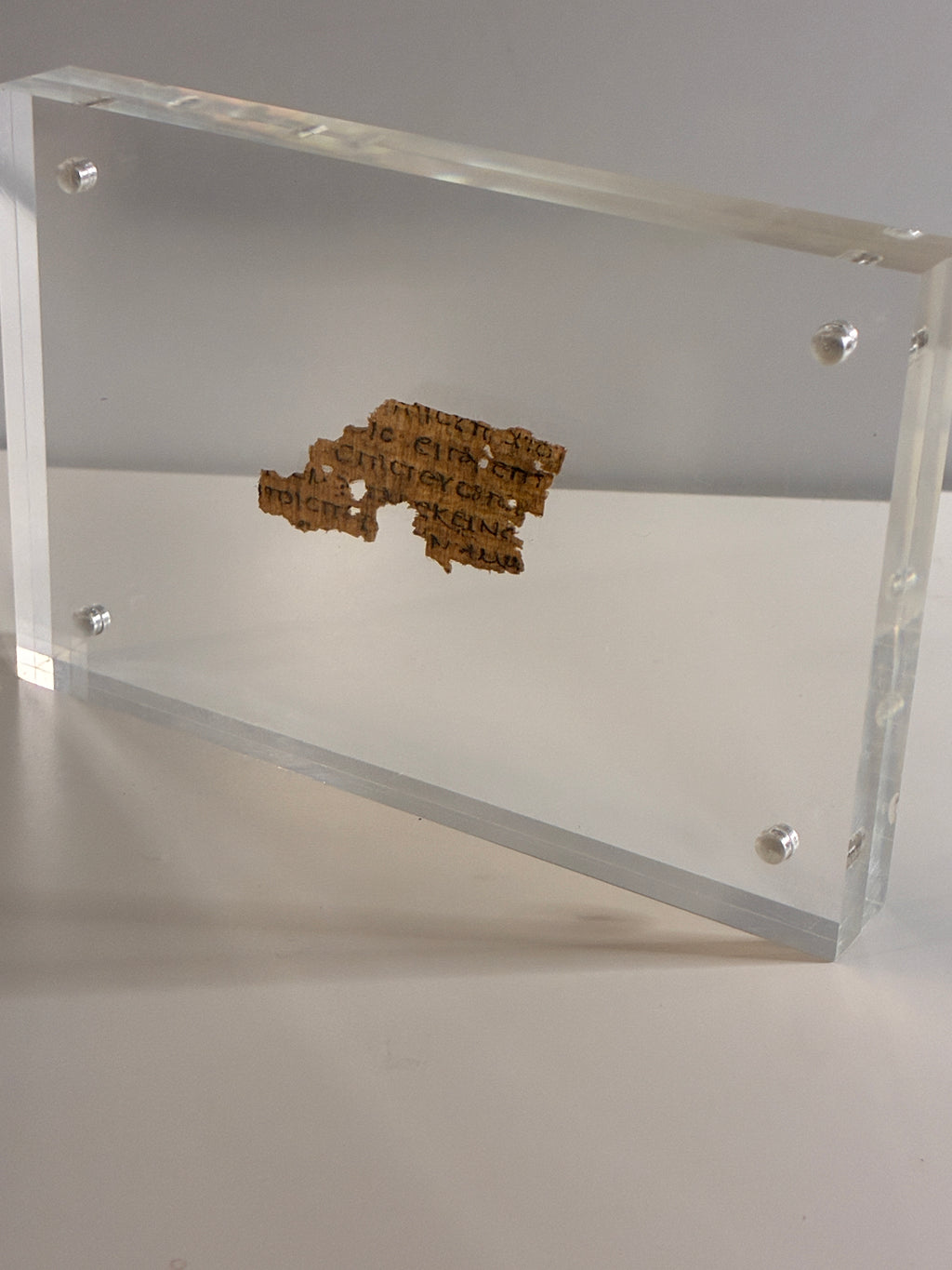 If You Believed Moses, You Would Believe Me | P. Köln VI 255 Egerton Gospel Papyrus Replica