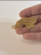 If You Believed Moses, You Would Believe Me | P. Köln VI 255 Egerton Gospel Papyrus Replica