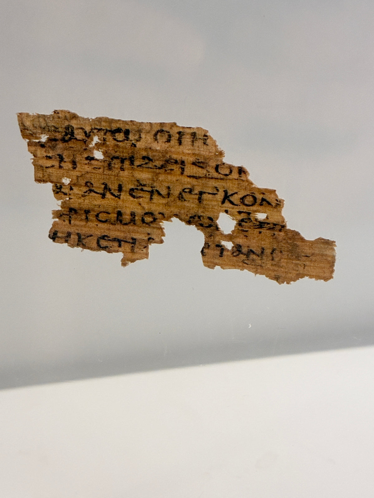 If You Believed Moses, You Would Believe Me | P. Köln VI 255 Egerton Gospel Papyrus Replica