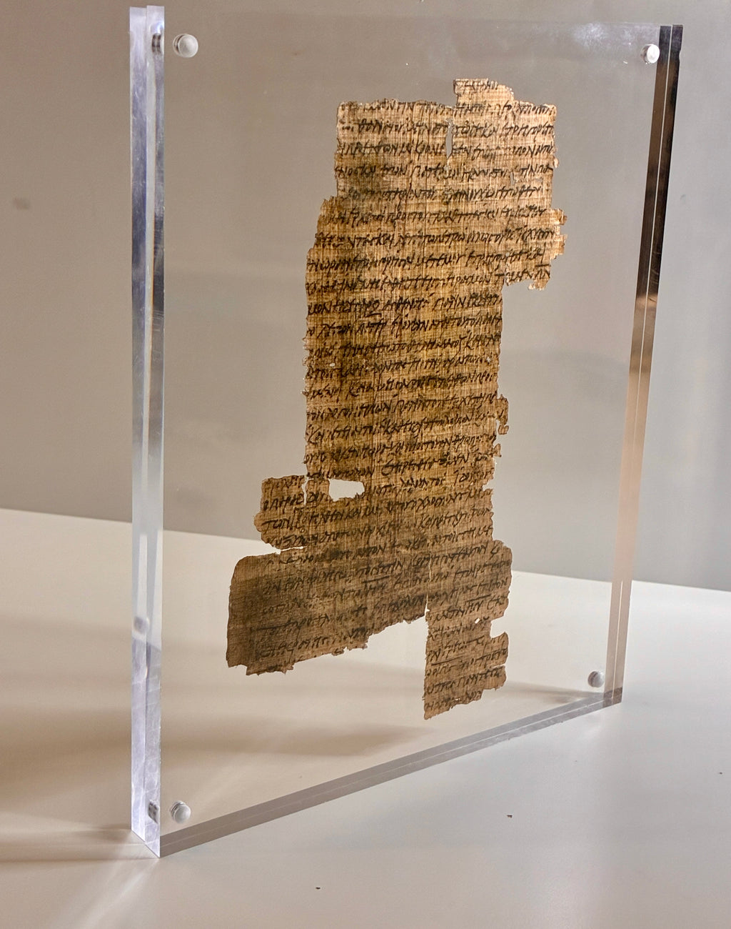 Last Supper & Gethsemane | Papyrus 37 Replica | Matthew 26:19–52 | Early Greek New Testament Manuscript