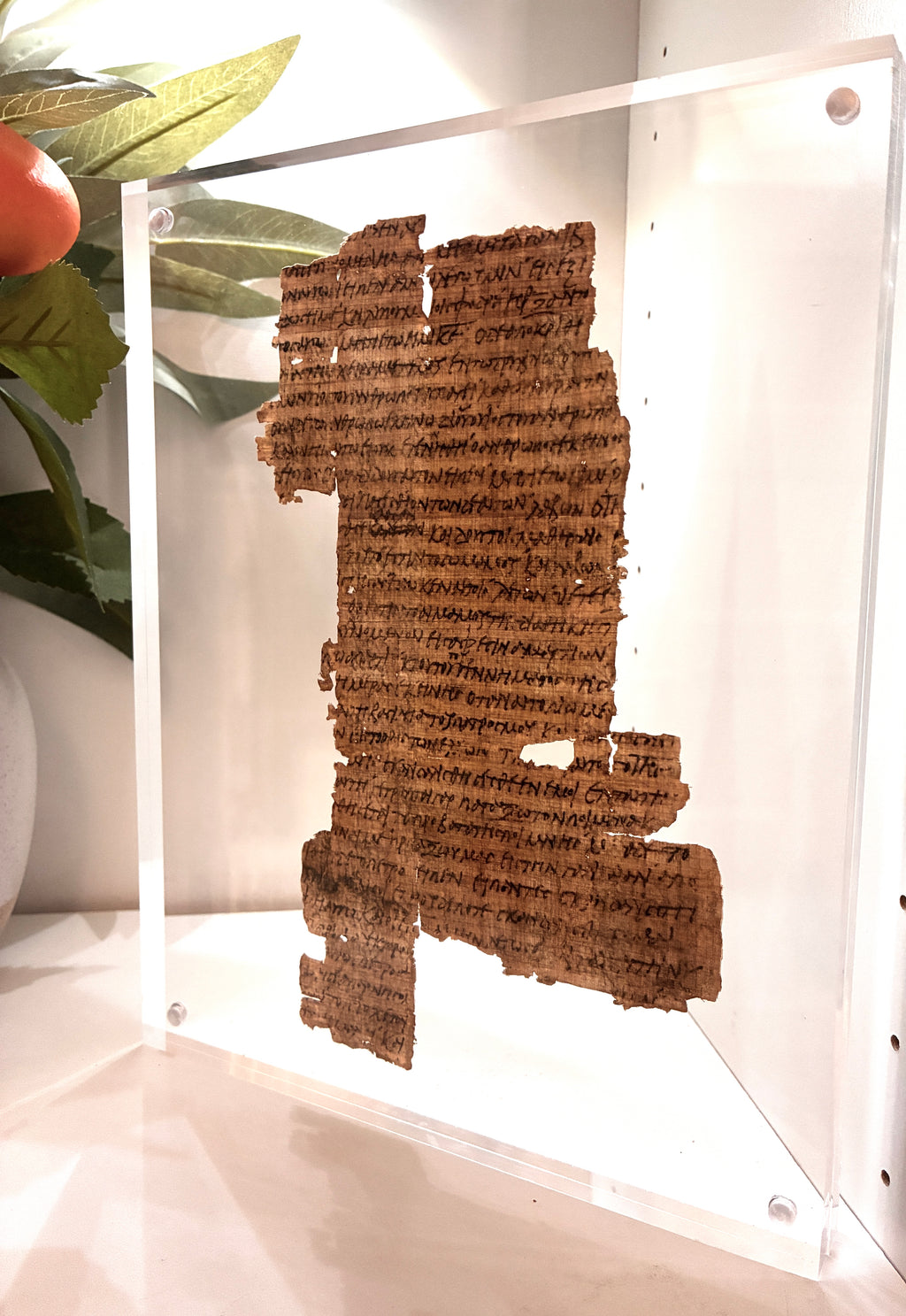 Last Supper & Gethsemane | Papyrus 37 Replica | Matthew 26:19–52 | Early Greek New Testament Manuscript