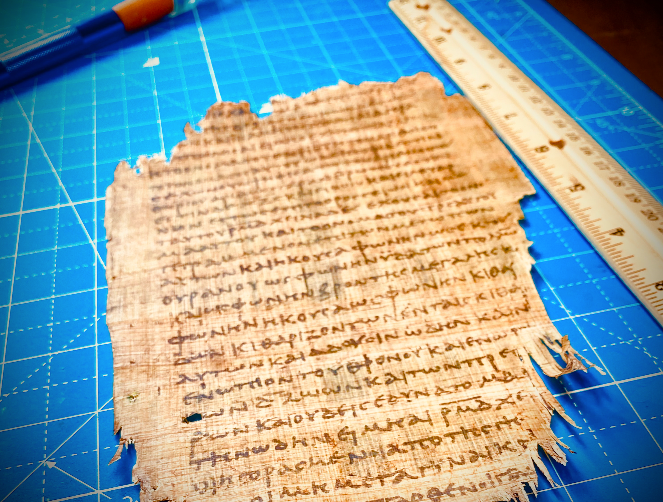 The Number of the Beast | Papyrus 47 Replica | Book of Revelation | 3rd Century