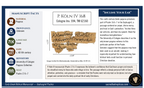 Psalm 17 | 6th-Century LXX Papyrus Manuscript Replica