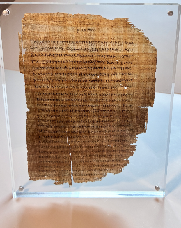 By Grace You Have Been Saved | Papyrus 46 (𝔓46) | Ephesians 1:21–2:20 Early Christian Manuscript Replica
