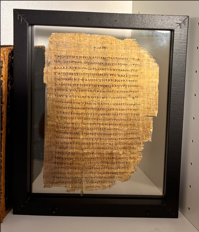 By Grace You Have Been Saved | Papyrus 46 (𝔓46) | Ephesians 1:21–2:20 Early Christian Manuscript Replica